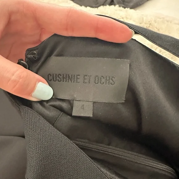 Cushnie Et Ochs black dress